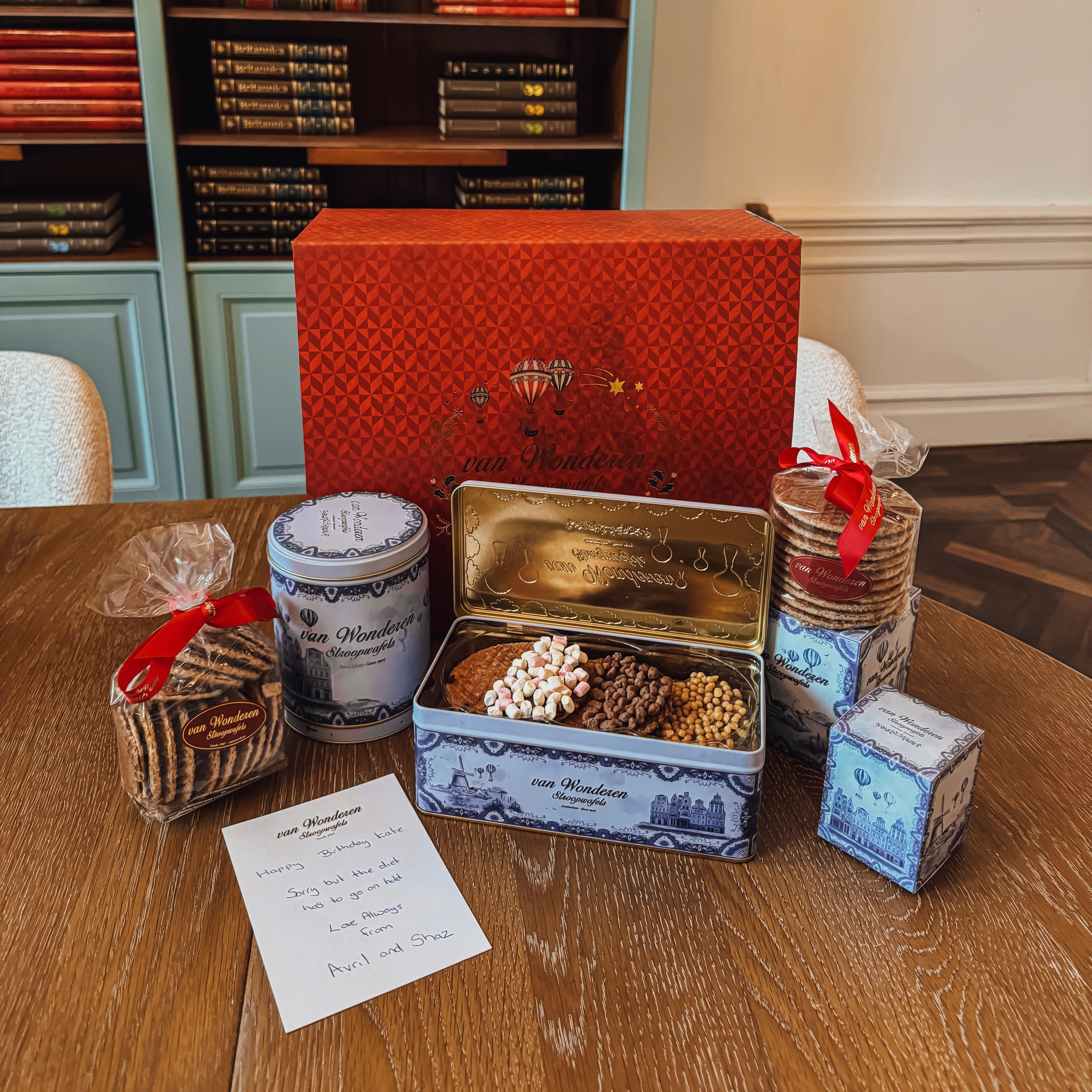 Delfts Blue Gift Box Medium - 6 items